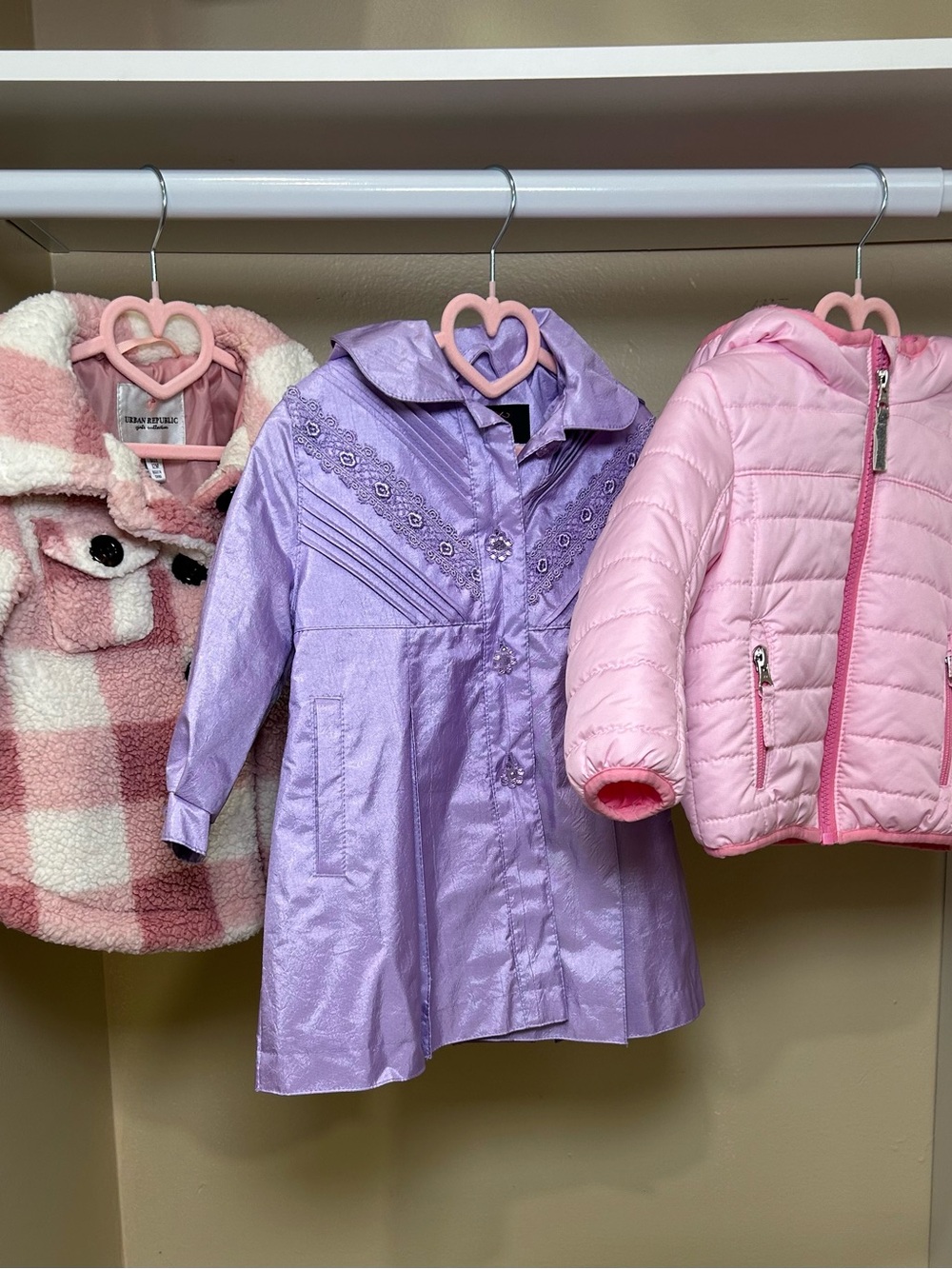Baby Girl 3 Coat Bundle Size 12 Months